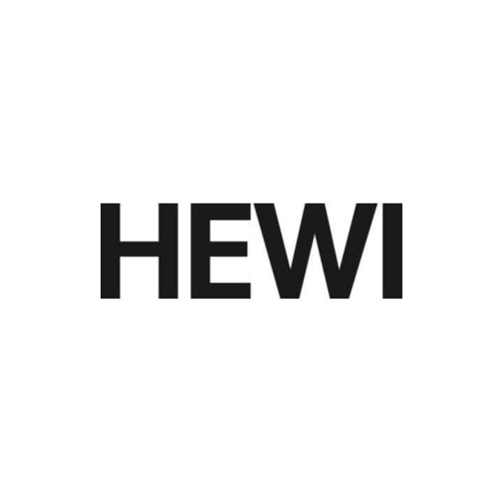 HEWI Rosette grt. 111R03.133 Ku.99 rd. PZ DIN L/R KGL D/K