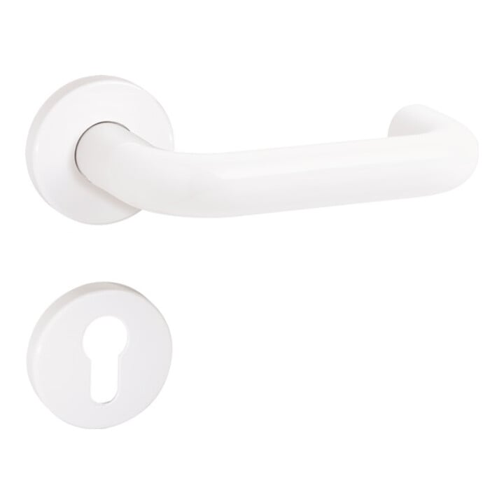 HEWI Rosettengarnitur 111R01.230 Kunststoff 99 rund BB DIN links / rechts D/D