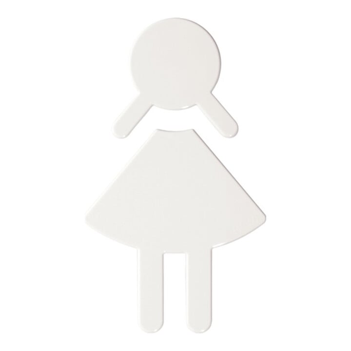 HEWI Symbole Femme 801.91.020 PA Couleur-No.99 B.87mm H.150mm S.3mm