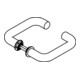 HEWI Türdrückerpaar 111PCM/111XAM VA XA m.Mini-Drückerrosette VK 8mm-5