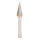 HF 100 M Fraises carbure Klingspor 12,7 x 22 x 6 mm denture croisée-1