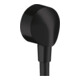 hansgrohe Wandanschluss Fixfit o. Kugelgel. u. Rückflussverh., matt-sw-1