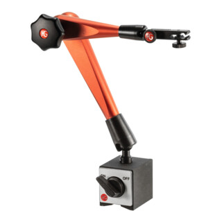HG Supporto magnetico meccanico per comparatore, Profondità arco: 350mm