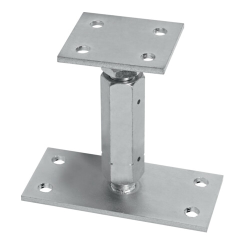 HGH Pied de support type P réglable en hauteur 80x70x5,0mm