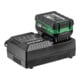 HiKOKI 2 Akkus 36 V 4,0 Ah / 18V 8,0 Ah MULTI VOLT BSL36B18X + Ladegerät UC18YSL3