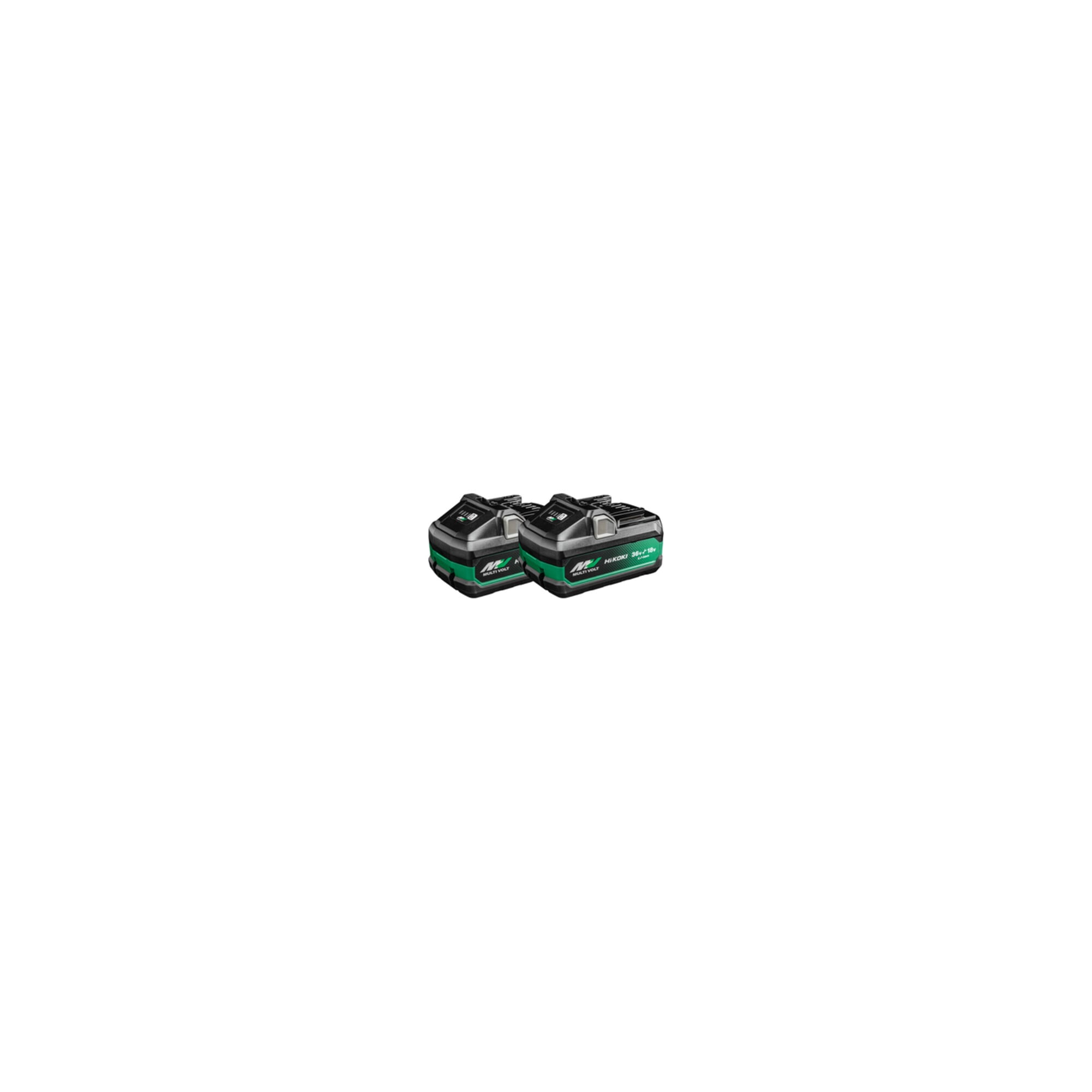 HiKOKI 2 Akkus 36V 4,0 Ah / 18V 8,0 Ah MULTI VOLT BSL36B18X