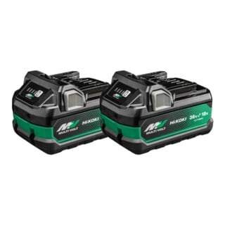 HiKOKI 2 Batteries 36V 2,5 Ah / 18V 5,0 Ah MULTI VOLT BSL36A18X