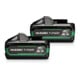 HiKOKI 2x T-PWR MULTI VOLT Pack batterie BSL3640MVT (36V/18V - 4,0Ah/8,0Ah)