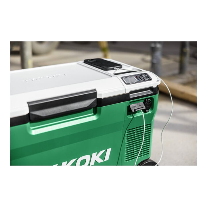 HiKOKI Akku-Kompressor Kühl- und Wärmebox UL18DBA (Basic)