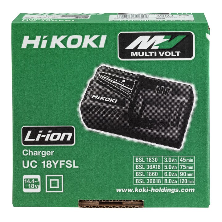 HiKOKI Akku-Ladegerät UC18YFSL 14,4/18V