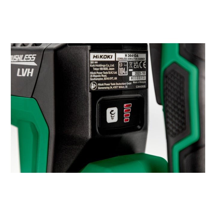 HiKOKI Akku-Meißelhammer (SDS-max) H3641DA (Basic) (Transportkoffer)