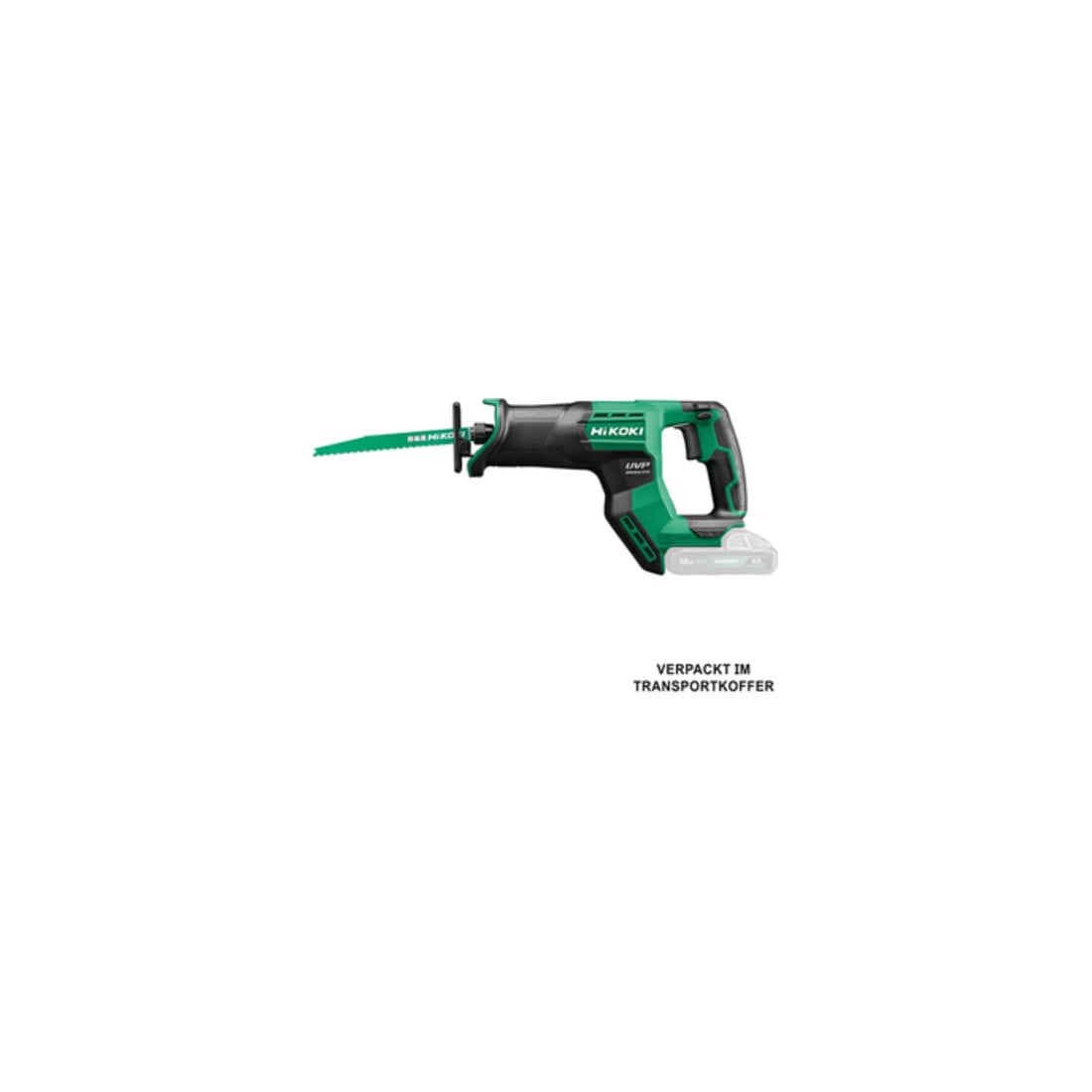 HiKOKI Akku-Säbelsäge CR18DMA (Basic) (Transportkoffer)