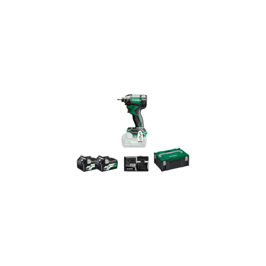 HiKOKI Akku-Schlagschrauber (1/4") 18V WH18DC (2,5 Ah) (HSC II)