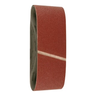 HiKOKI Bandes abrasives 100 × 610 mm P80 Rouge Set de 5
