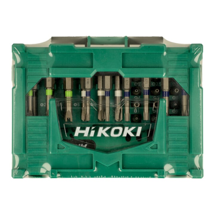 HiKOKI Bit-Box 1/4" 31-dlg. met handgreep maat II