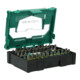 HiKOKI Bit-Box 1/4", 60-teilig, 25mm, inkl. magnetischem Bithalter und magnetischem Bithalter mit Schnellwechselsystem