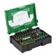 HiKOKI Bit-Box 1/4", 60-teilig, 25mm, inkl. magnetischem Bithalter und magnetischem Bithalter mit Schnellwechselsystem