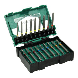 HiKOKI Bitbox 1/4", 18-delig, 75 mm, incl. magnetische bithouder, maat II