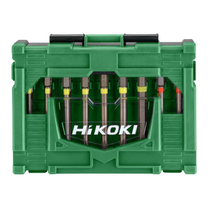 HiKOKI Bitbox 1/4", 18-delig, 75 mm, incl. magnetische bithouder, maat II