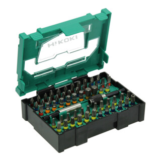 HiKOKI Bitbox 1/4", 60-delig, 25mm, met magnetische bithouder en snelwisselsysteem