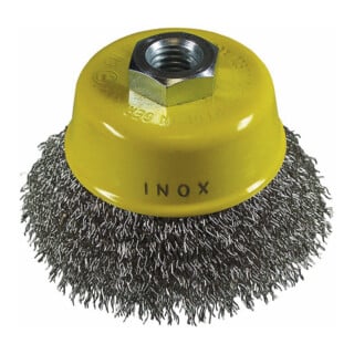 HiKOKI Brosse en fil d’acier ondulé 75 x 0,3 mm M14 inox