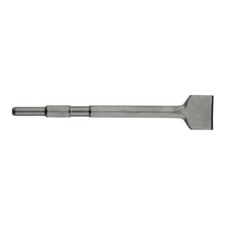 HiKOKI Burin plat 50 x 280 mm, tige ronde 13 mm, hexagone 17 mm, sans collerette