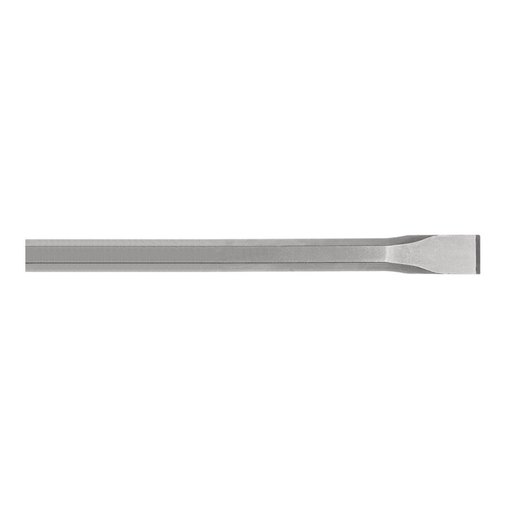 HiKOKI Burin plat 50 x 280 mm, tige ronde 13 mm, hexagone 17 mm, sans collerette