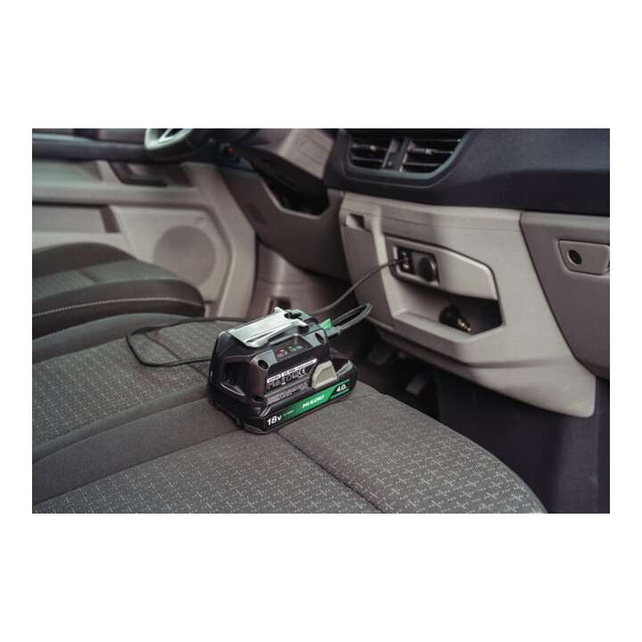 HiKOKI Chargeur Power-Charger UC18DAW4Z pour batteries 18 V et MULTI VOLT