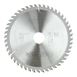 HiKOKI Cirkelzaagblad TCT 185 x 30 Z48 Wisseltand Hout
