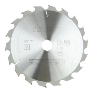 HiKOKI Cirkelzaagblad TCT 235x30 Z18 Wisseltand Hout