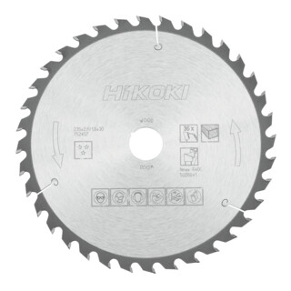 HiKOKI Cirkelzaagblad TCT 235x30 Z36 Wisseltand Hout