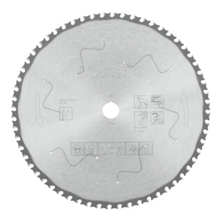 HiKOKI Cirkelzaagblad TCT INOX 305x25,4 Z60 Plat getand afgeschuind
