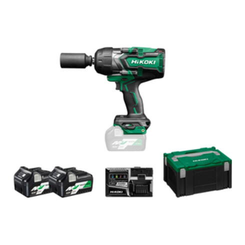 HiKOKI Clé à chocs sans fil (1/2") WR36DG (2,5 Ah) (HSC III)