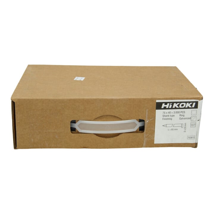 HiKOKI Clou à bande 34° tête D 2,8 x 65 mm tige annelée MHD zingué