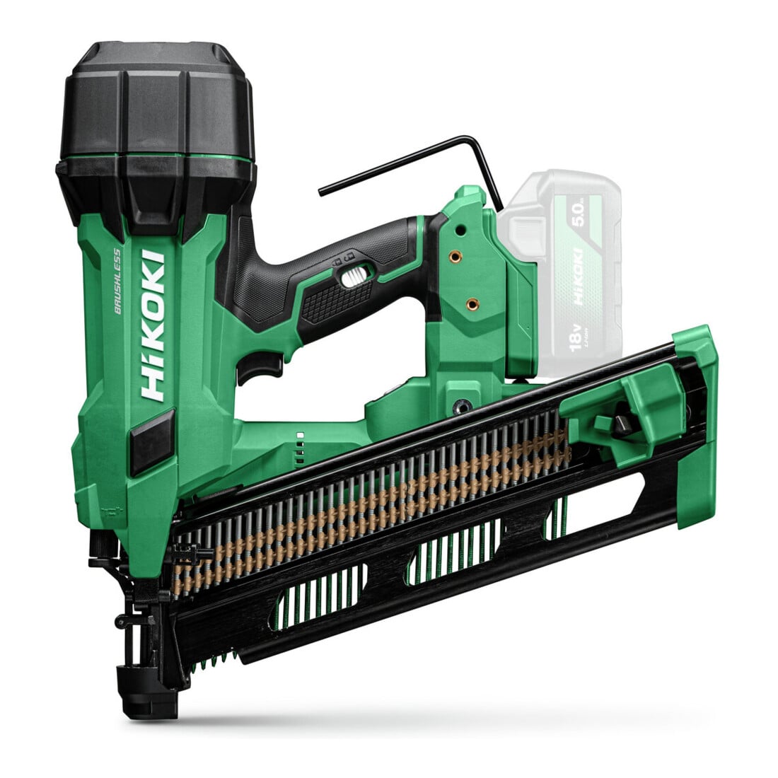 HiKOKI Cloueur à bande sans fil 18 V 1890DRAW9Z, sans balais