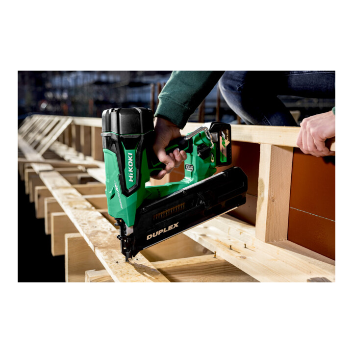 HiKOKI Cloueur sans fil Duplex NR3675DDW6Z 36V jusqu’à 75 mm d’agrafes