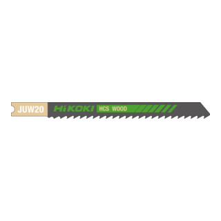 HiKOKI Decoupeerzaagbladen JUW20/U111C 5-delig Set Hout HCS