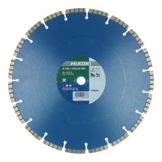 HiKOKI Diamanttrennscheibe 300 x 10 x 25,4 mm Beton standard laser