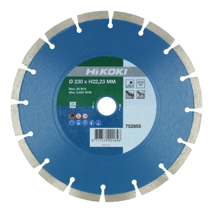 HiKOKI Diamanttrennscheibe 350 x 10 x 25,4 mm Beton standard laser