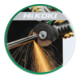 HiKOKI Disques à tronçonner 125 x 1,0 x 22,23 mm Brilliant Inox, lot de 10