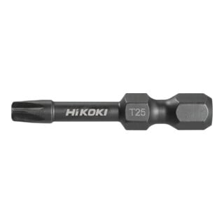 HiKOKI Embouts 1/4" T25 38 mm résistant aux chocs Set de 3