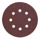 HiKOKI Feuilles abrasives auto-agrippantes 125 mm P100 rouge 10 pièces
