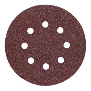 HiKOKI Feuilles abrasives auto-agrippantes 125 mm P240 rouge 10 pièces