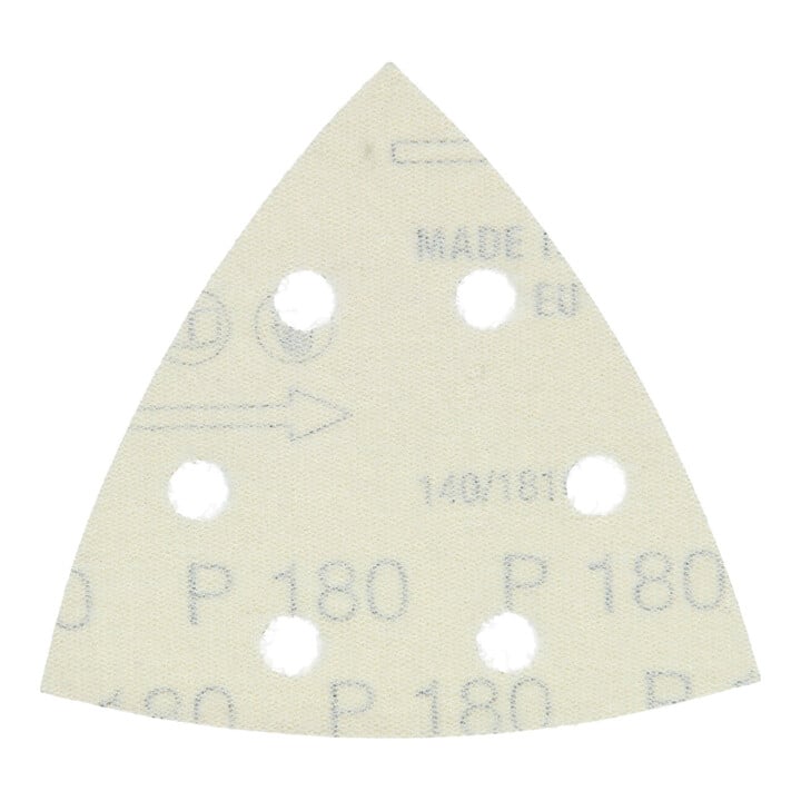HiKOKI Feuilles abrasives auto-agrippantes 93 mm P180 rouge 10 pièces