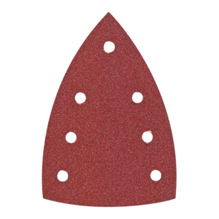 HiKOKI Feuilles abrasives autocollantes 100 × 150 mm P40 rouges 10 pièces