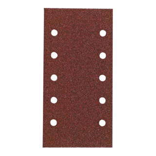 HiKOKI Feuilles abrasives autocollantes 115 × 230 mm P150 rouge 10 pièces