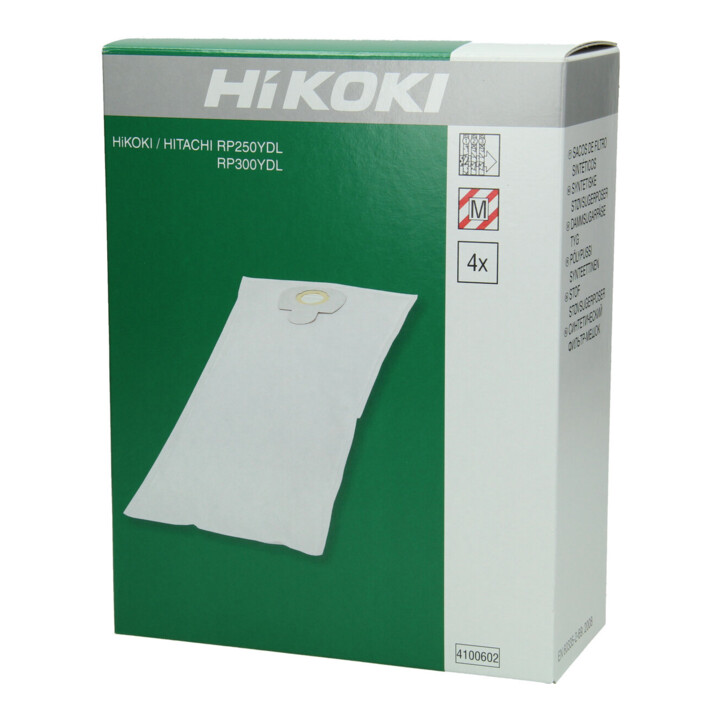 HiKOKI Filterzakken 4 stuks RP250YDL/RP300YDL