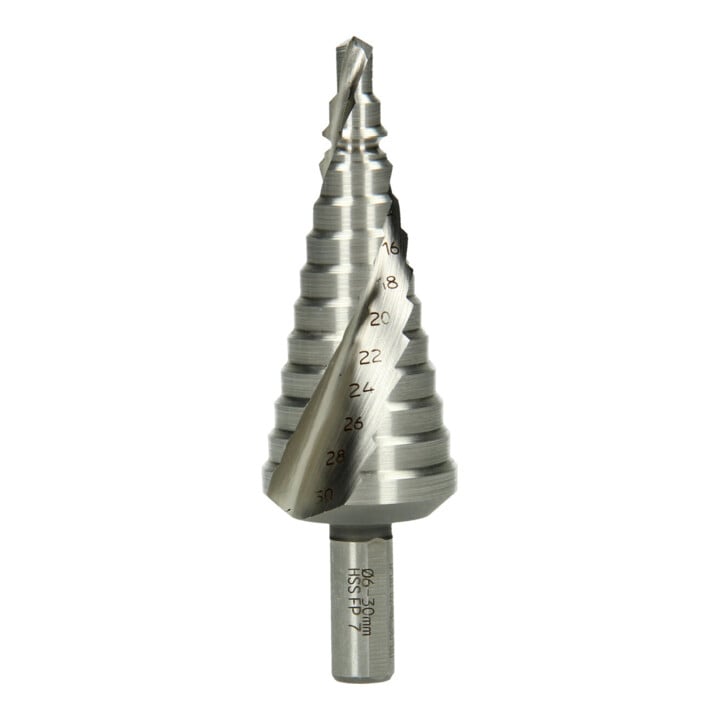 HiKOKI Foret étagé HSS 6 - 30 mm à rainure hélicoïdale
