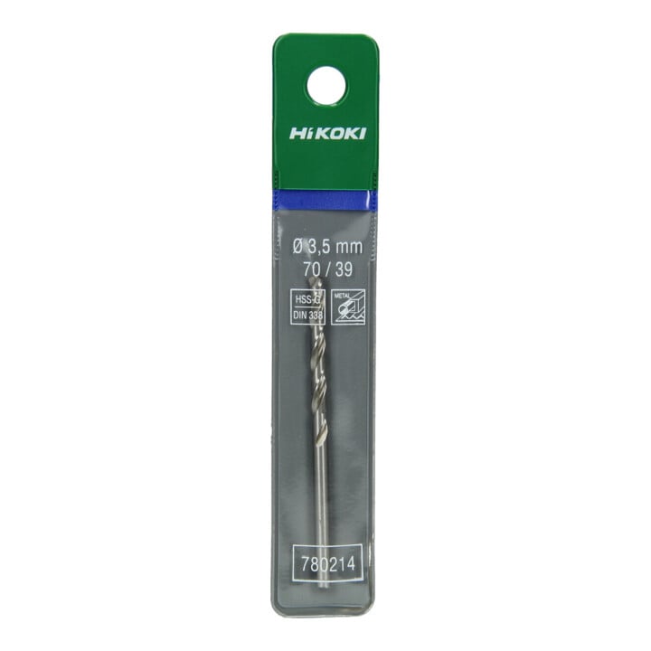 HiKOKI Foret métal HSS-G DIN 338 3,5 x 39/70 mm
