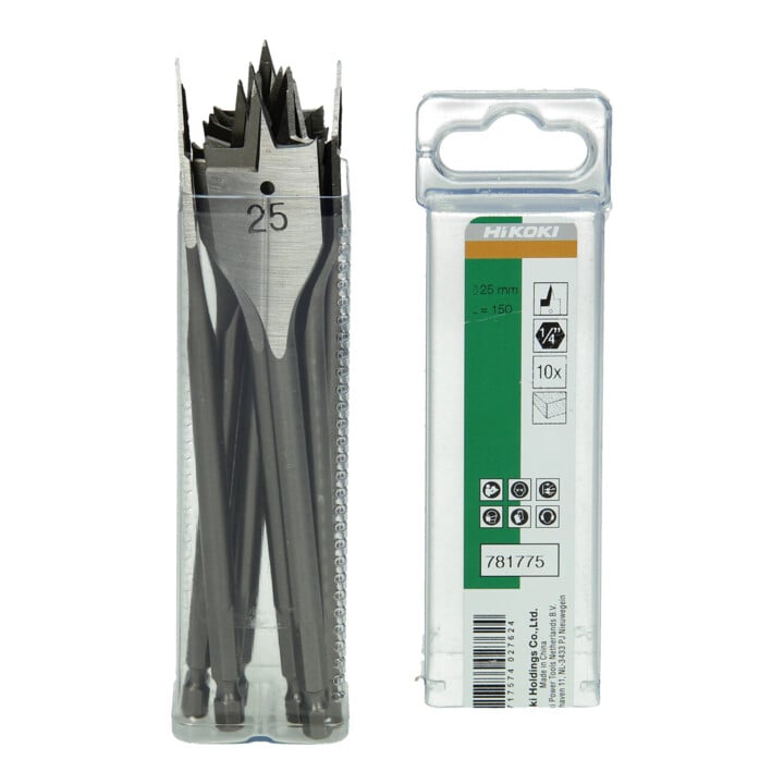 HiKOKI Foret plat pour bois 32 x 400 mm 1/4" hexagonal